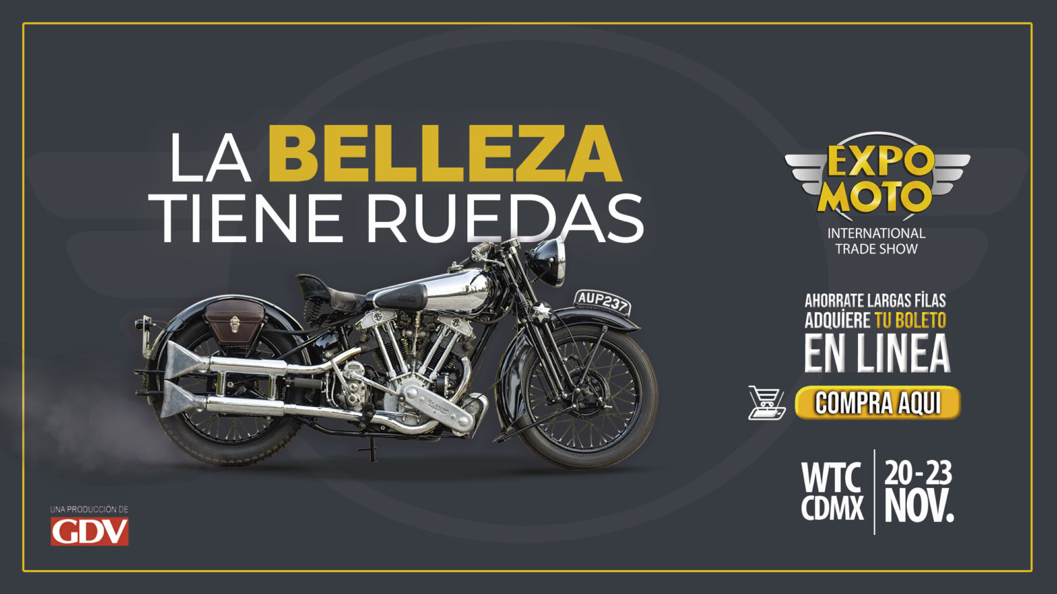 Expo Moto 2025: WTC CDMX venta de boletos